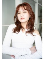 マグノリア オモテサンドウ(MAGNOLiA Omotesando)&nbsp;韓国風レイヤーカットで作る透け感パーマ・・・SAKUYA
