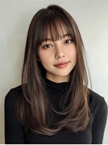 ラ ブーケ 中川中島店(La Bouquet)&nbsp;暗めカラー/デザインカラー/フェイスフレーミング[中川中島]