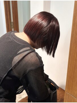 エニエンメイクス 立川(ENIEN MAKE'S) 切りっぱなしボブ/ミニボブ/暖色カラー