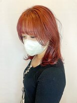 ロッカ ヘアーイノベーション(rocca hair innovation)&nbsp;ビビットピンクブラウン[稲毛/髪質改善]