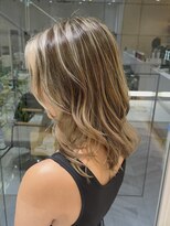 メロウマン(mellowman) 海外風ハイライトバレイヤージュ【立川ハイライト】