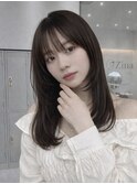 レイヤーカット*韓国ヘア*【Zina 京都駅前店】 真鍋