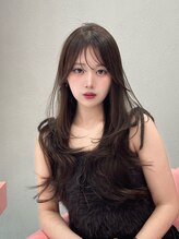 韓国ヘアだけじゃない！？トレンドのヘアスタイルのオーダーも可能！カットが得意なスタイリスト多数！渋谷