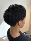 千葉駅MEN’S HAIR/サーフカール/刈り上げセンターパート