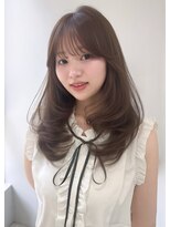 リリー(Lilley)&nbsp;【lilley_はまひ】ミディアムレイヤー/顔周りカット/前髪