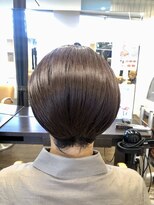 プランタンアヴェダ(printemps AVEDA)&nbsp;ベリーショートの夜会巻風アップヘア