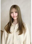 レイヤー/ロングレイヤーハニーベージュ