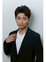 トラスト ザ バーバー 東京駅八重洲店(TRUST the Barber) アップバンク/かきあげショートスタイル