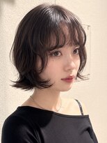 シキ(SIKI) ブリーチハイライト髪質改善ダブルカラーボブ