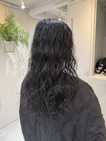 ウル ララス 二子玉川(uru laras)&nbsp;ロング重ためパーマウルフレイヤー