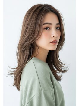 アルフラン(al franc)の写真/透明感と艶感を引き出すオリジナル調合カラーで透明感と艶感のある美しい髪色を実現いたします！