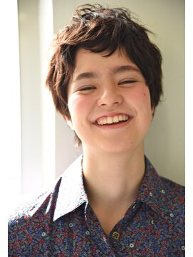 ユノ(juno) 【juno】外国人風くせ毛ニュアンスパーマ☆ベリーショート