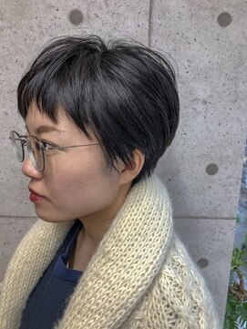 ア セカンド 清藤美容室第弐號(a sekand) マッシュバングのミニマムショートボブスタイル♪