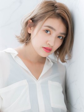 ローレン(LOREN) ＊LOREN＊透明感ハイトーン３Dカラー無造作カールボブディ