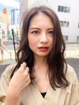 ヘアーメイクオズ(hair make O/S) 【KON】透明感◎ラフウェーブ。