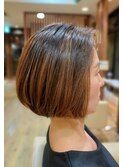 気品溢れるボブ/グレイカラー20代30代40代【bagusdua吉田】