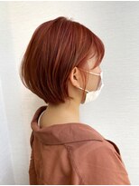 フラヴ(FLEVE) ショートボブ×ブラットオレンジ