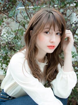 リリアン 表参道(relian) ゆる巻き×ナチュラルカラー