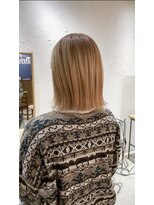 ザ アトリウム ヘア デザイン(the atrium hair design)&nbsp;ボブ×オークルベージュ