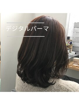 マイン ヘアー クリニック(main hair Clinic) コテ巻き風デジタルパーマ