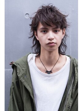 ケアリー 武蔵小杉(Carelly) メンズアップバング×束感ウルフ