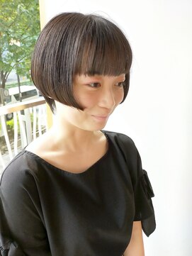 モリオフロムロンドン 原宿本店(morio from London) 【morio原宿】前下がり刈上げショート