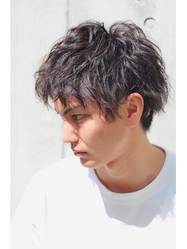 フラミューム たまプラーザ(flammeum) マッシュ×スパイラルパーマ【たまプラーザ】