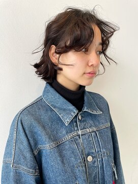 ソイ 下北沢(soi) 【nuance】ミニボブ_ニュアンスウェーブ_センターパート