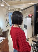切りっぱなしボブ/ミニボブ/ラインボブ/sn
