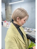 ノード(NODO)&nbsp;ハイトーンベージュ＋ミニボブ