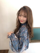 テーラ 南流山店(TELA) カシスブラウン×シースルーバング【TELA HAIR南流山】