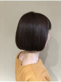 切りっぱなしボブ