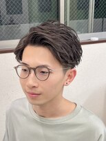 フリリ 新宿(Hulili men's hair salon) リバース２ブロック/フロントアップ