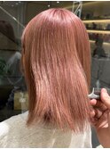【木村】立川 ダブルカラーでピンクカラーにしたい方必見