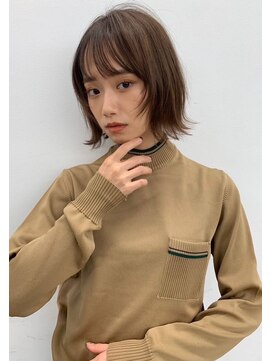 トワ 豊中店(towa) 外ハネ×顔まわりレイヤー