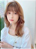 【HONEY渋谷】外はねモテ韓国レイヤー×ミルキーベージュ★