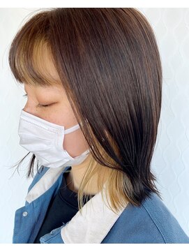 シーエーペッツ(CA-PETZ) インナーカラーイエロー〔大畑〕ハイトーンカラー/20代30代40代