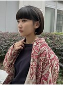 #ミニボブ#ワイドバング#プツンボブ/岸本 理希