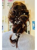 ヘアアレンジカラー