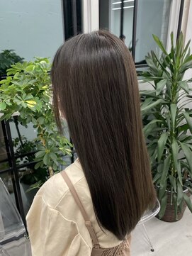ジルスタジオ(JILL STUDIO) JILL STUDIO サラサラストレートヘアー/カーキーブラウン