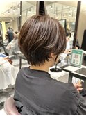 【LA'BO三浦】大人ショート/アッシュブラウン