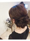 ロングヘアアレンジ