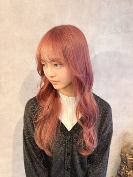 ルモ(Lumo) 【KATSUYA】ベビーピンク×ロング