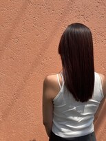 ポルトボヌール(Porte-Bonheur) チェリーレッドストレート