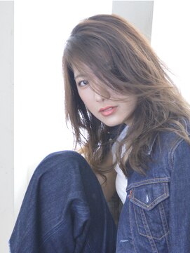 ヘアカフェ コトノハ(hair cafe Kotonoha) 【コトノハ】大人巻き抜け感ヘアヘアアンニュイグレイヤーロング