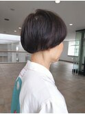 丸みショートマッシュ/ショートカット/20代/30代/40代