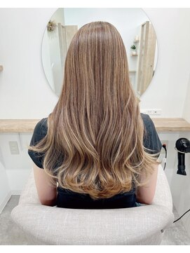 シアアルン 新小岩店(SHEER alun) 細目ハイライト/ベージュミルクティー/SHEERalun新小岩店