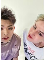 メンズサロン キング 梅田店(Men’s salon K!ng)&nbsp;波巻きツイストスパイラルパーマ/フェザーパーマ/眉毛/メンズ