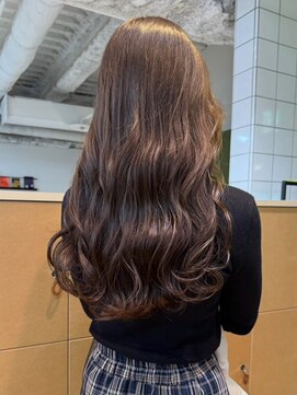 ラヴィズム(LUVISM) ダブルカラーブリーチインナーカラー顔周りレイヤー