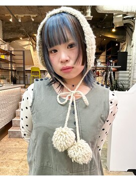 マーケット(MARKET) ブルーカラー　姫カット